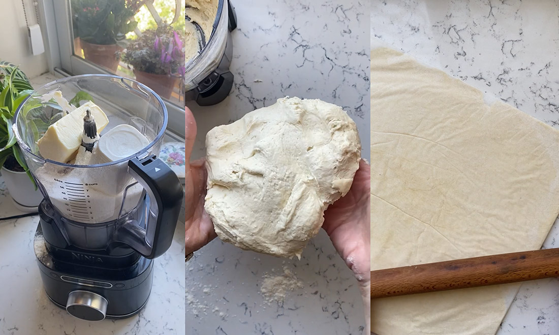 מגולגלות היסטריות טעימות מבצק נדיר